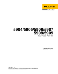 Thumbnail of document Manual - 5909 Silver Cell, Traditional Quartz Glass